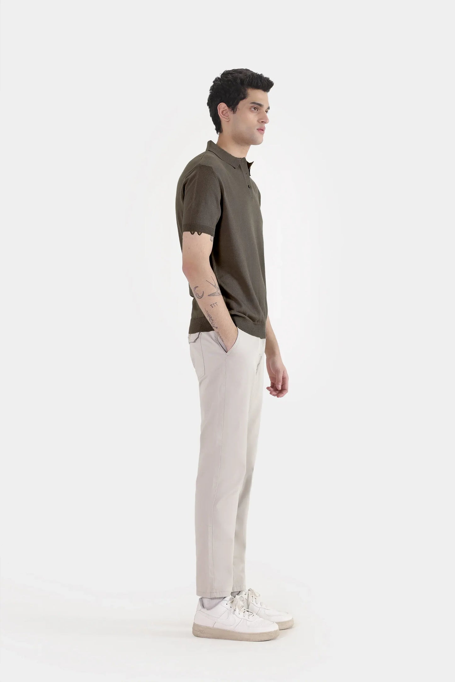 Fine-Knit Polo - Cougar Clothing