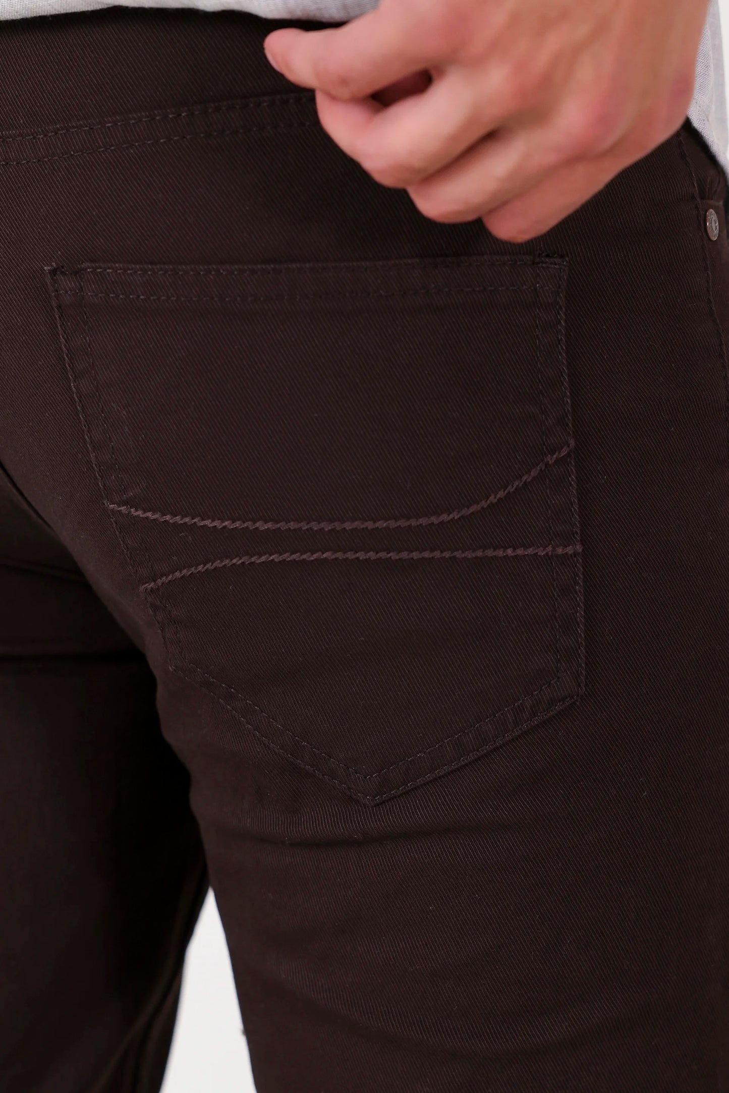Slim Fit 5-Pocket Pants - Cougar Clothing