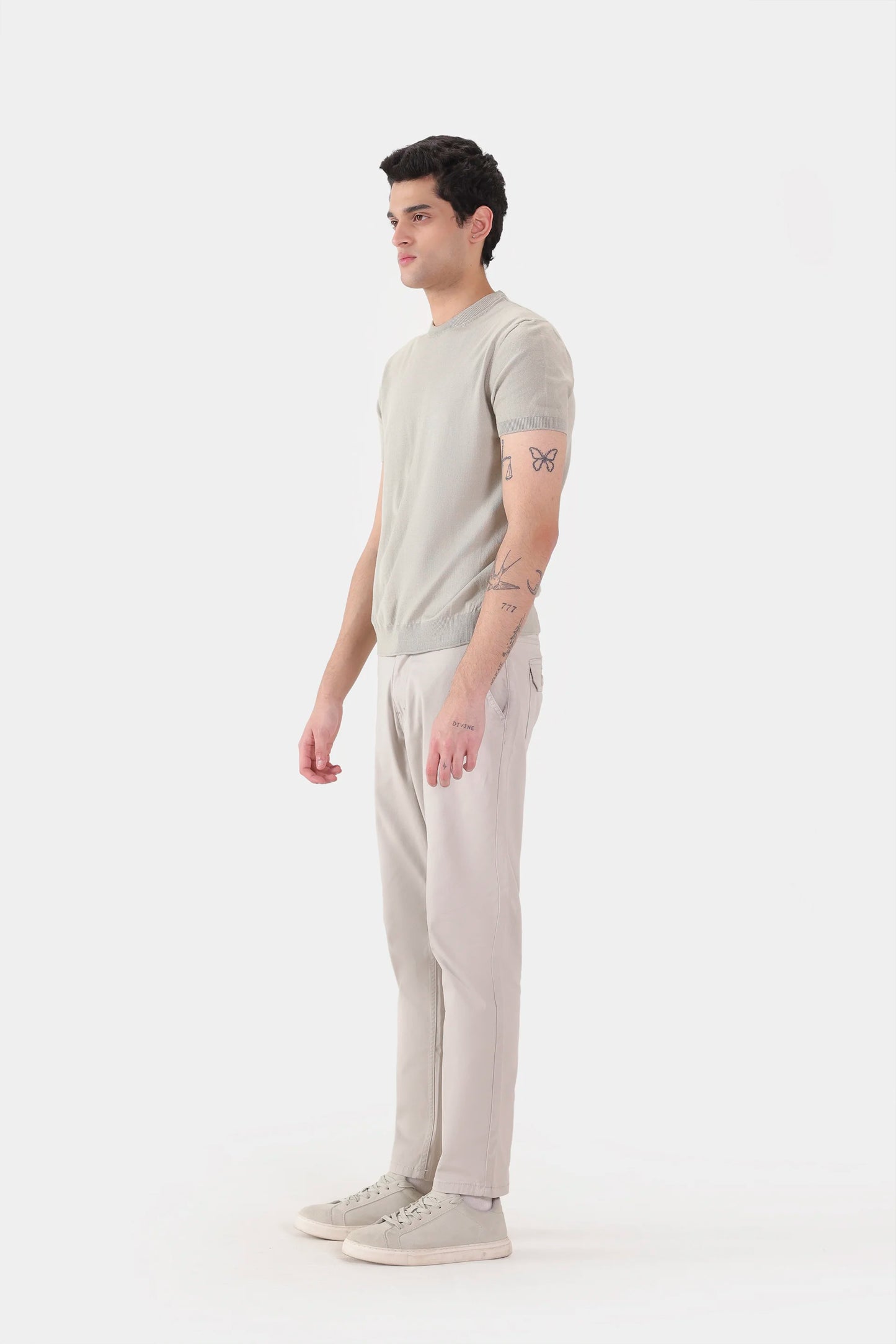 Fine-Knit T-Shirt - Cougar Clothing
