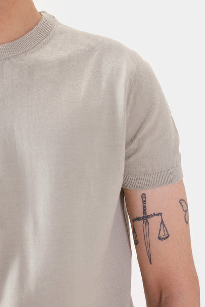 Fine-Knit T-Shirt - Cougar Clothing