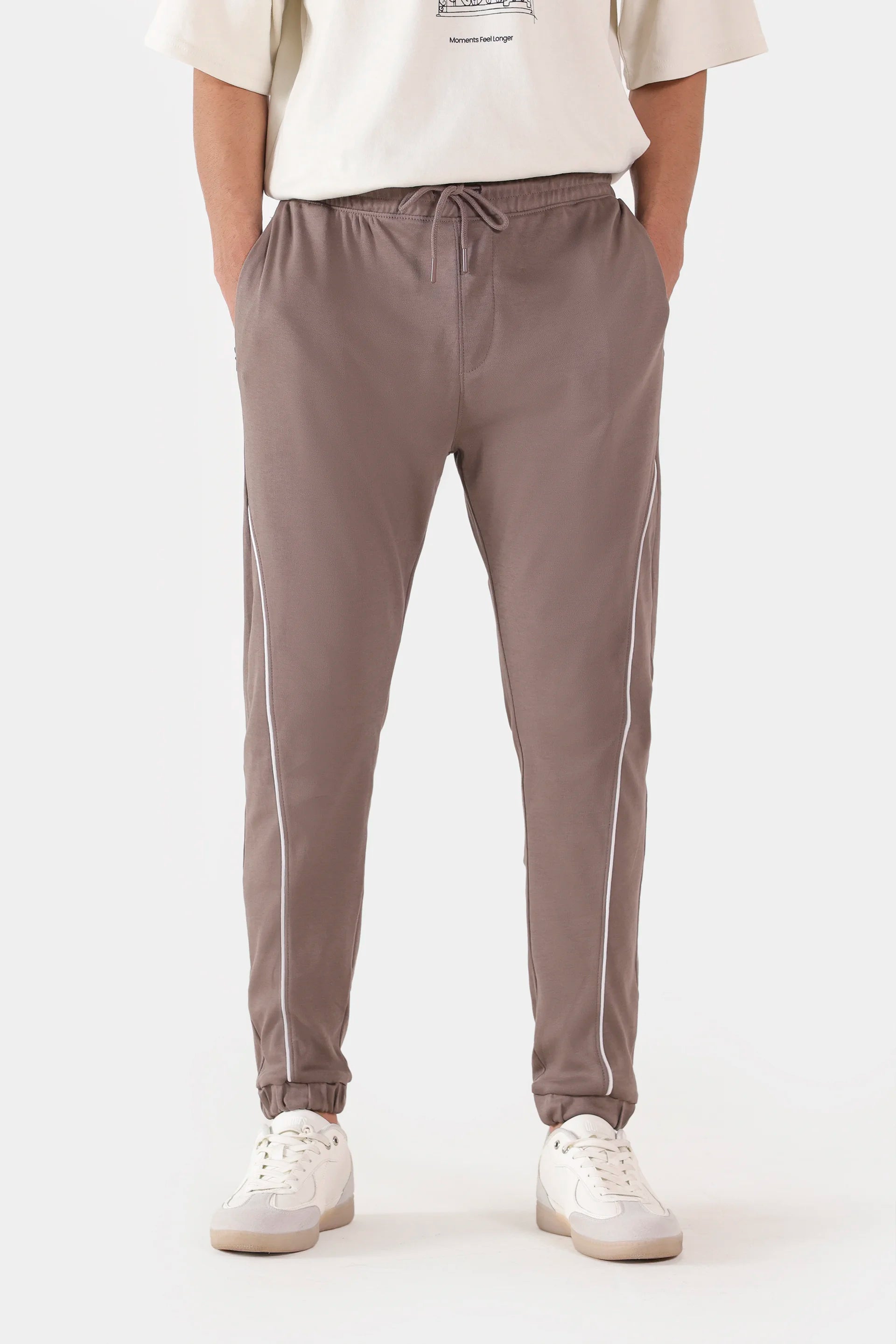 Trousers With Piping Details - Cougar Clothing