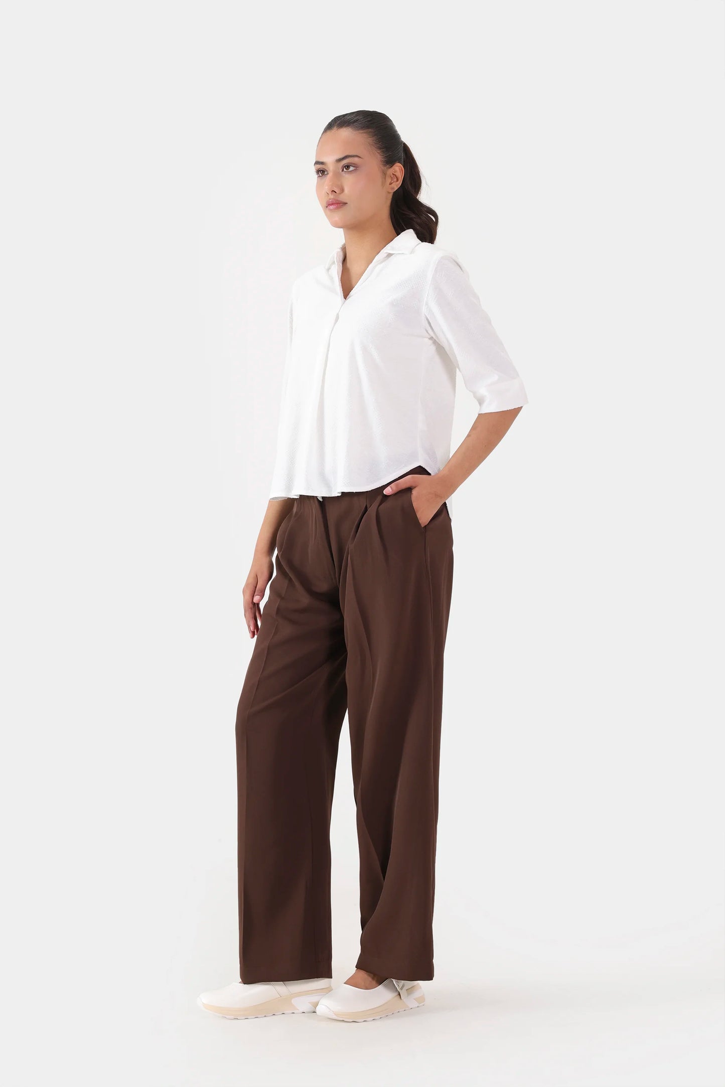 Self Embossed Top - Cougar Clothing