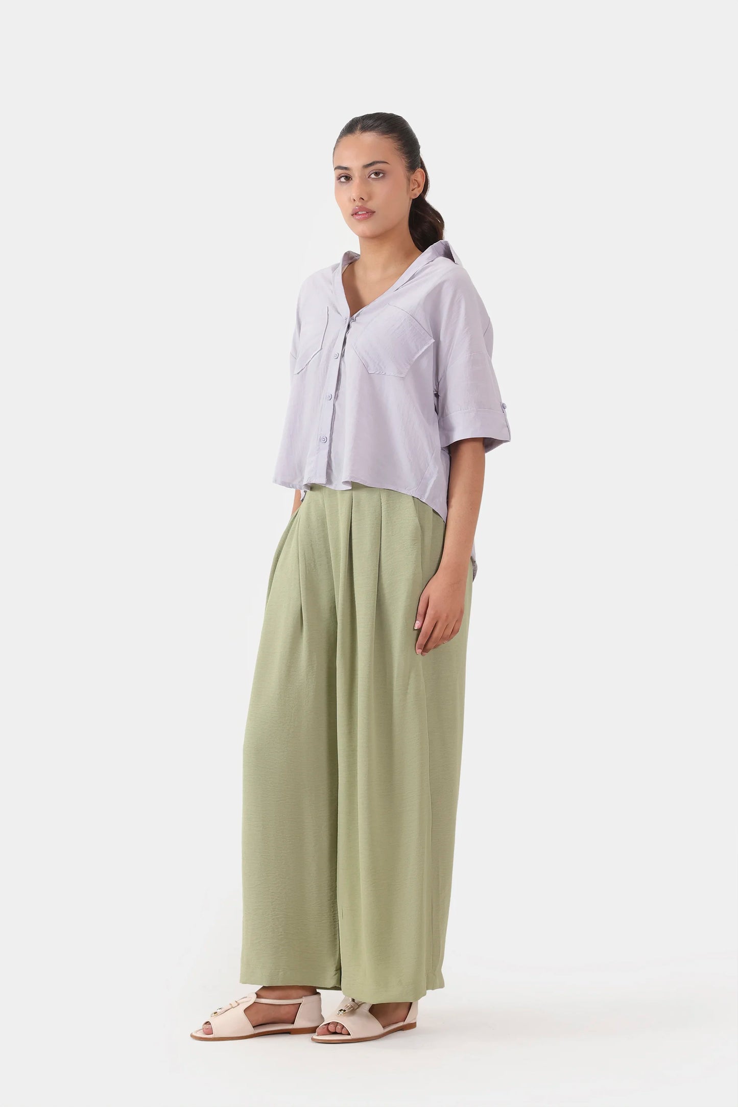 Crushed Trousers - Cougar Clothing