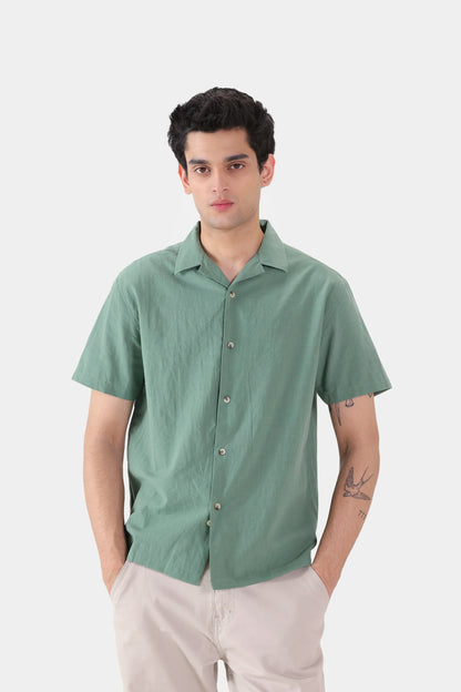 Linen Blend Shirt - Cougar Clothing