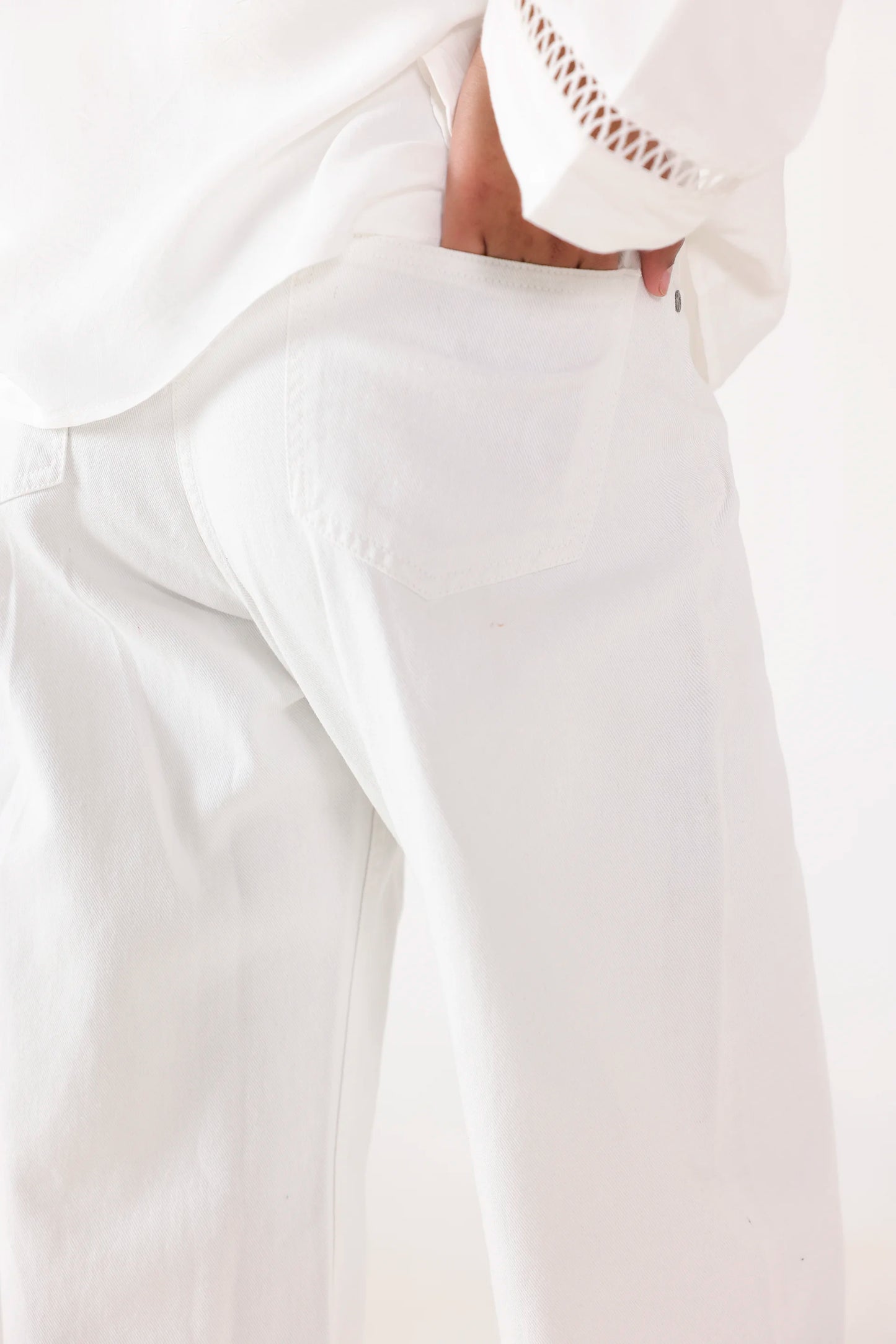 Raw Silk Embroidered Top - Cougar Clothing