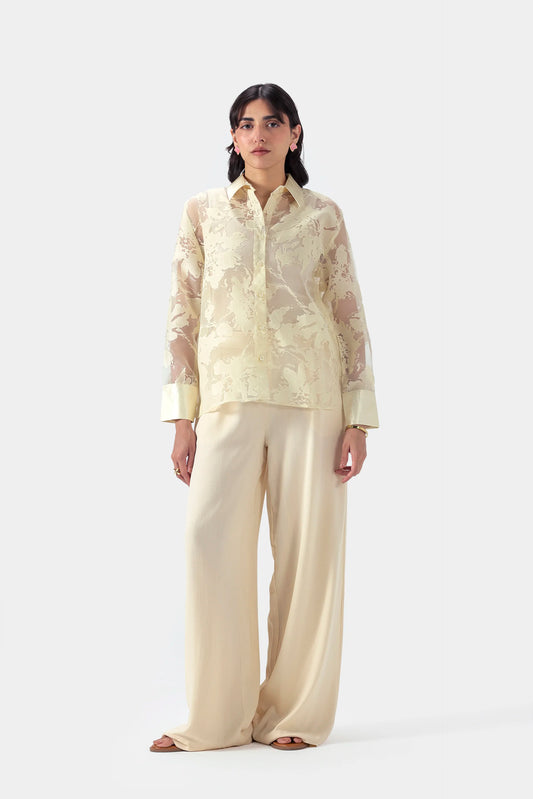 Organza Drapery Shirt - Cougar Clothing