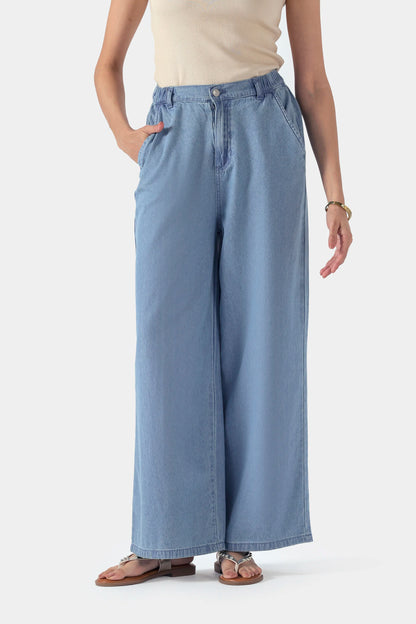 Wide Leg Jeans - Cougar Clothing