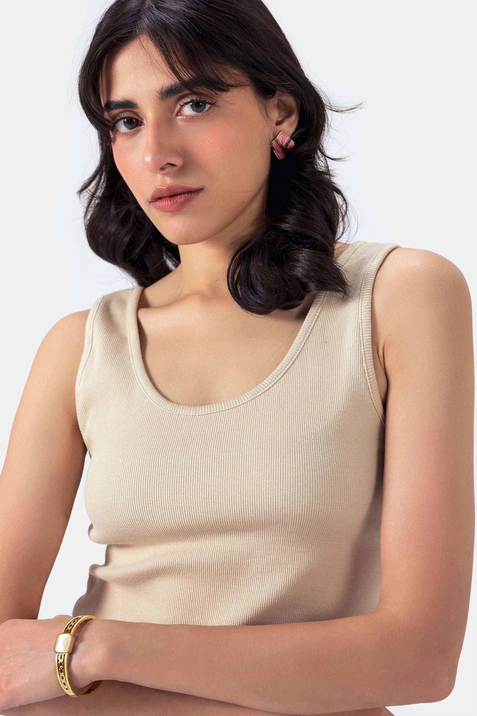 Scoop Neck Tank Top - Cougar Clothing