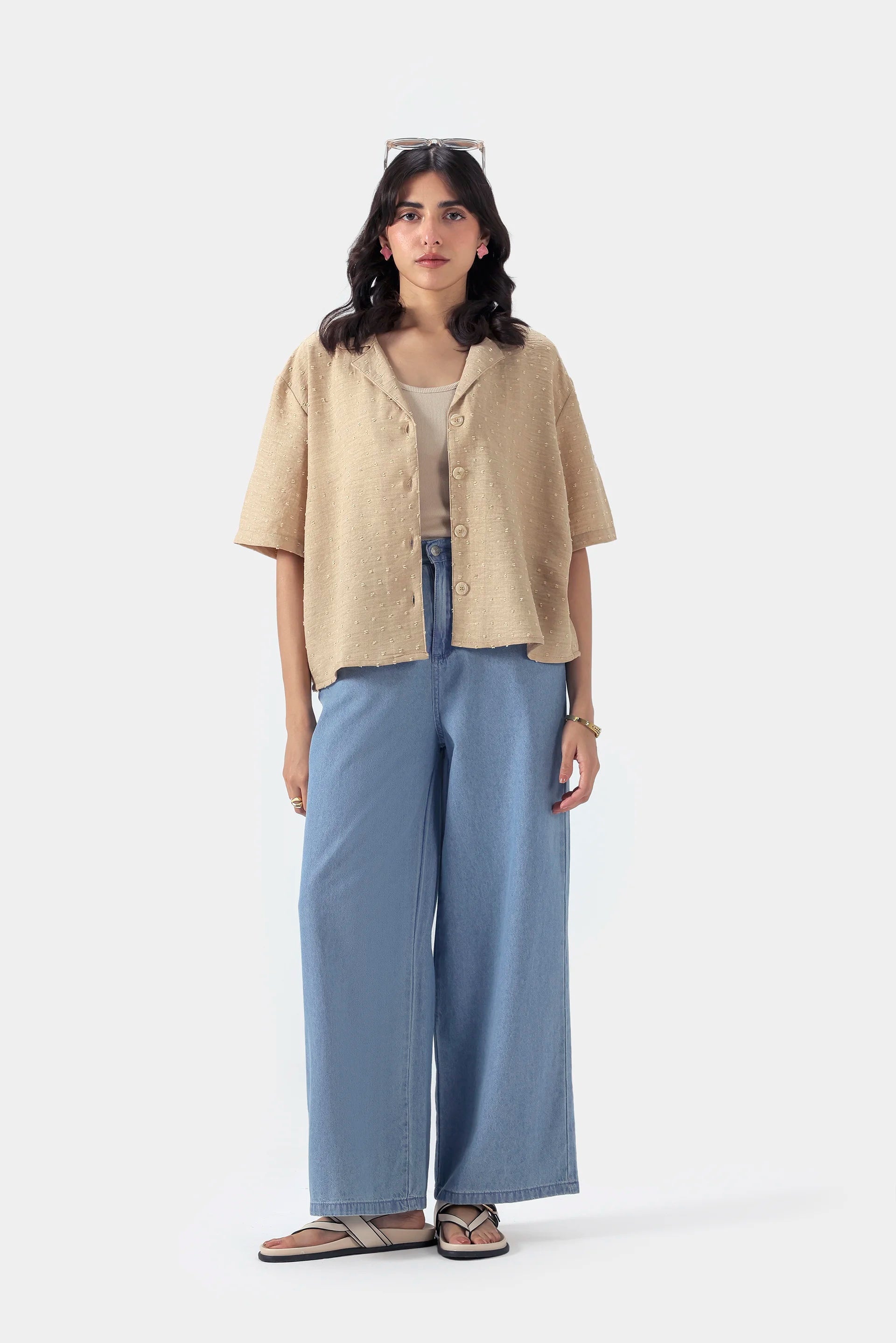 Dotted Jacquard Shirt - Cougar Clothing
