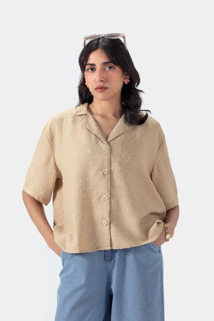 Dotted Jacquard Shirt - Cougar Clothing