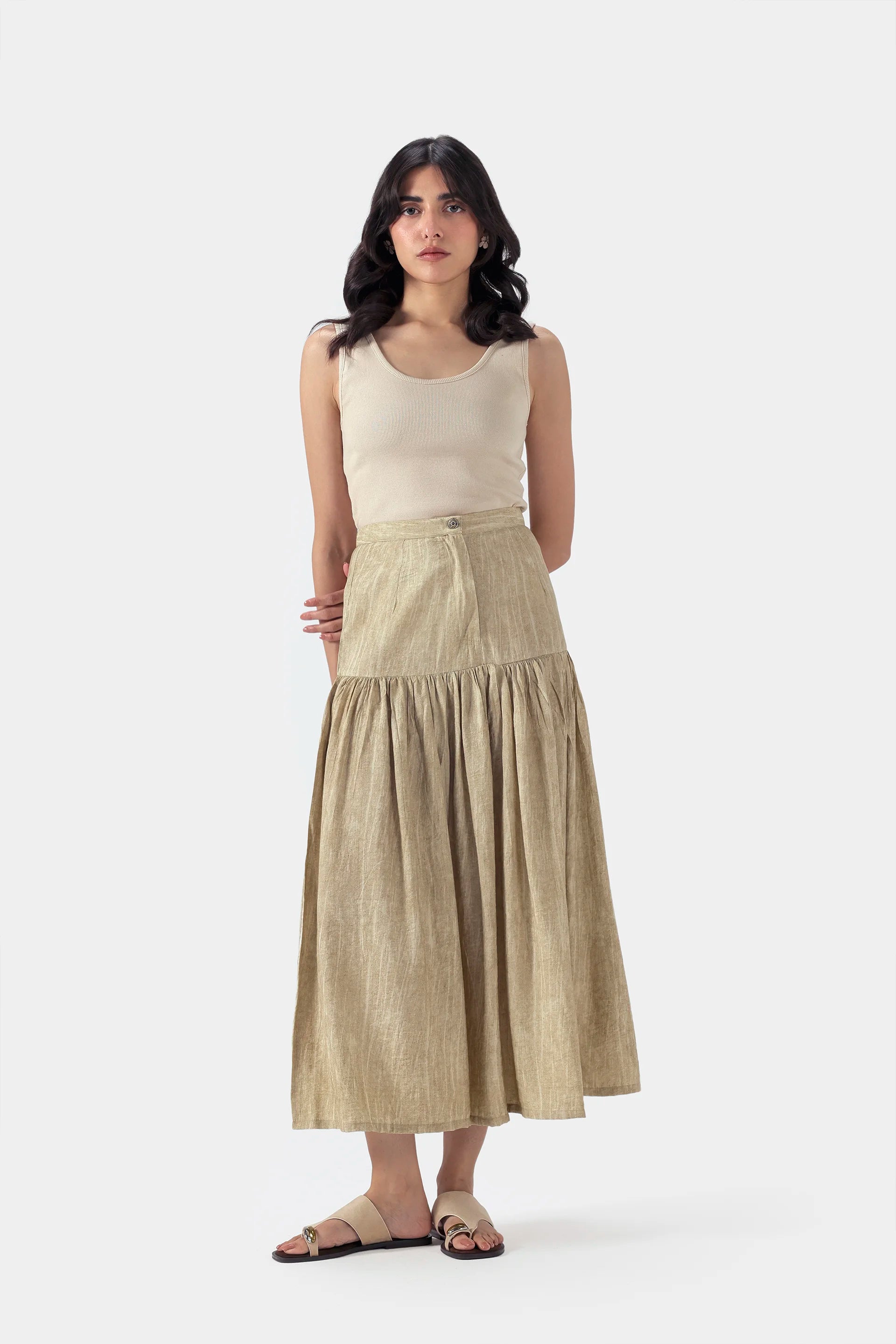 Viscose Blend Skirt - Cougar Clothing