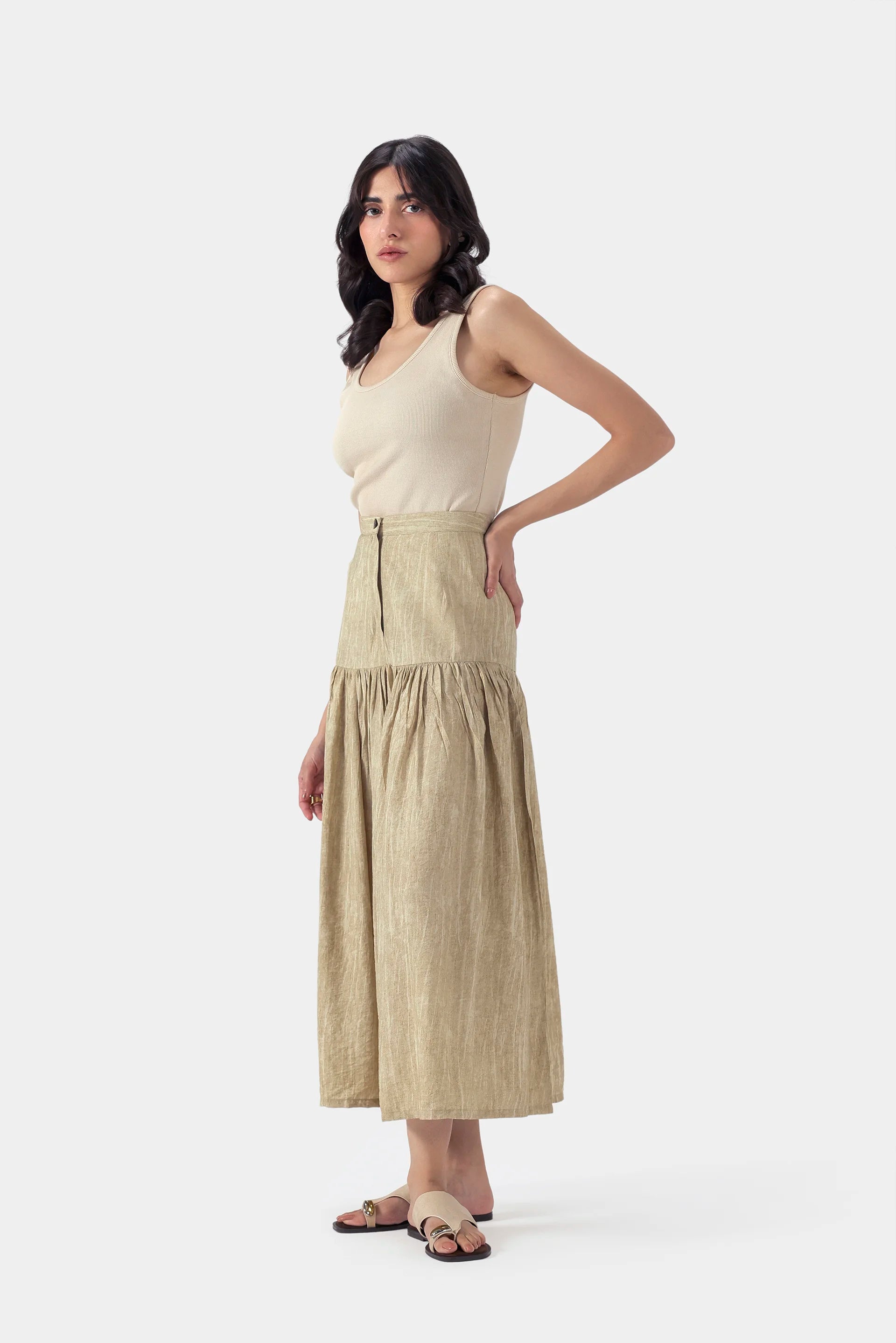 Viscose Blend Skirt - Cougar Clothing