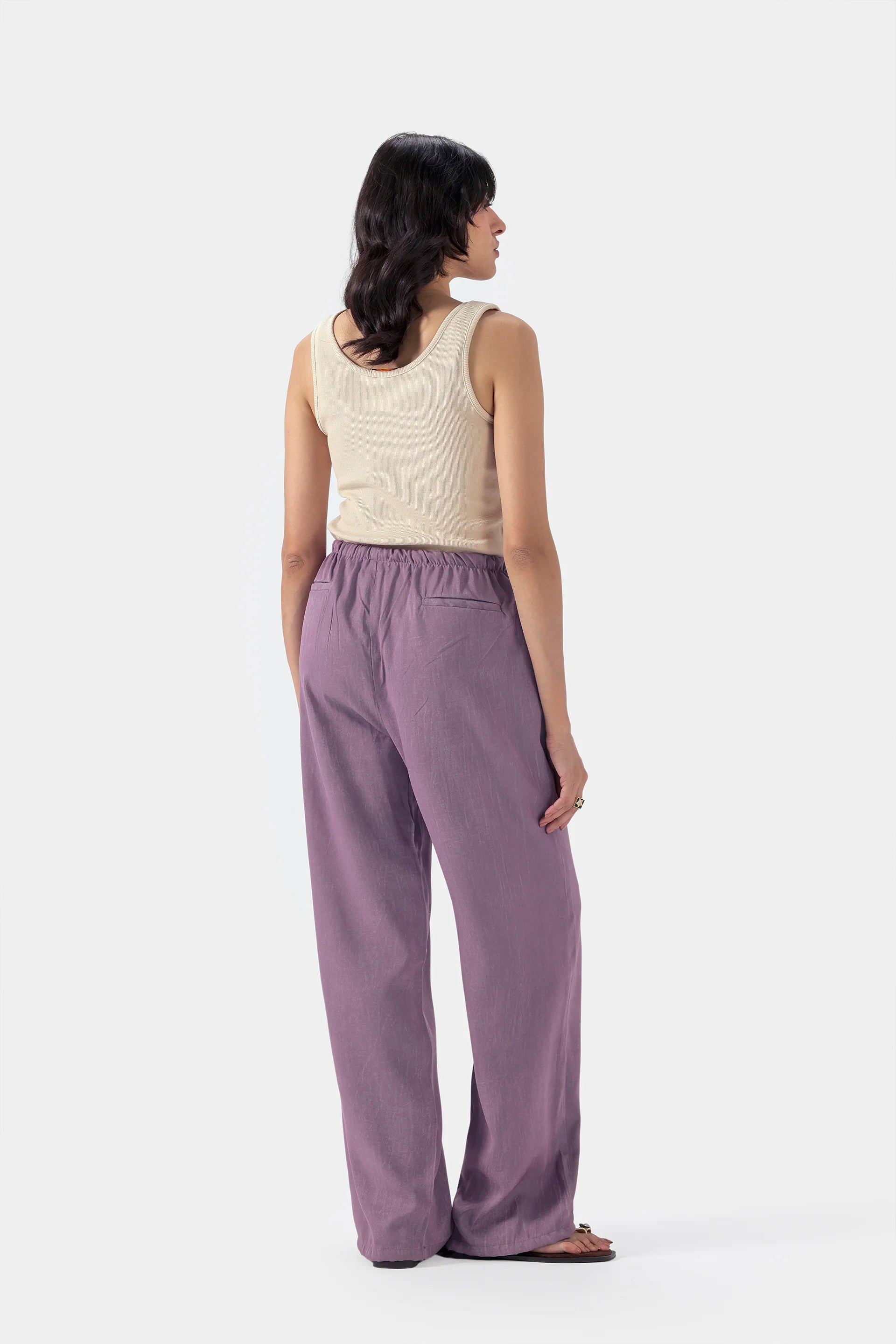 Textured Drawstring Trousers - Cougar Clothing