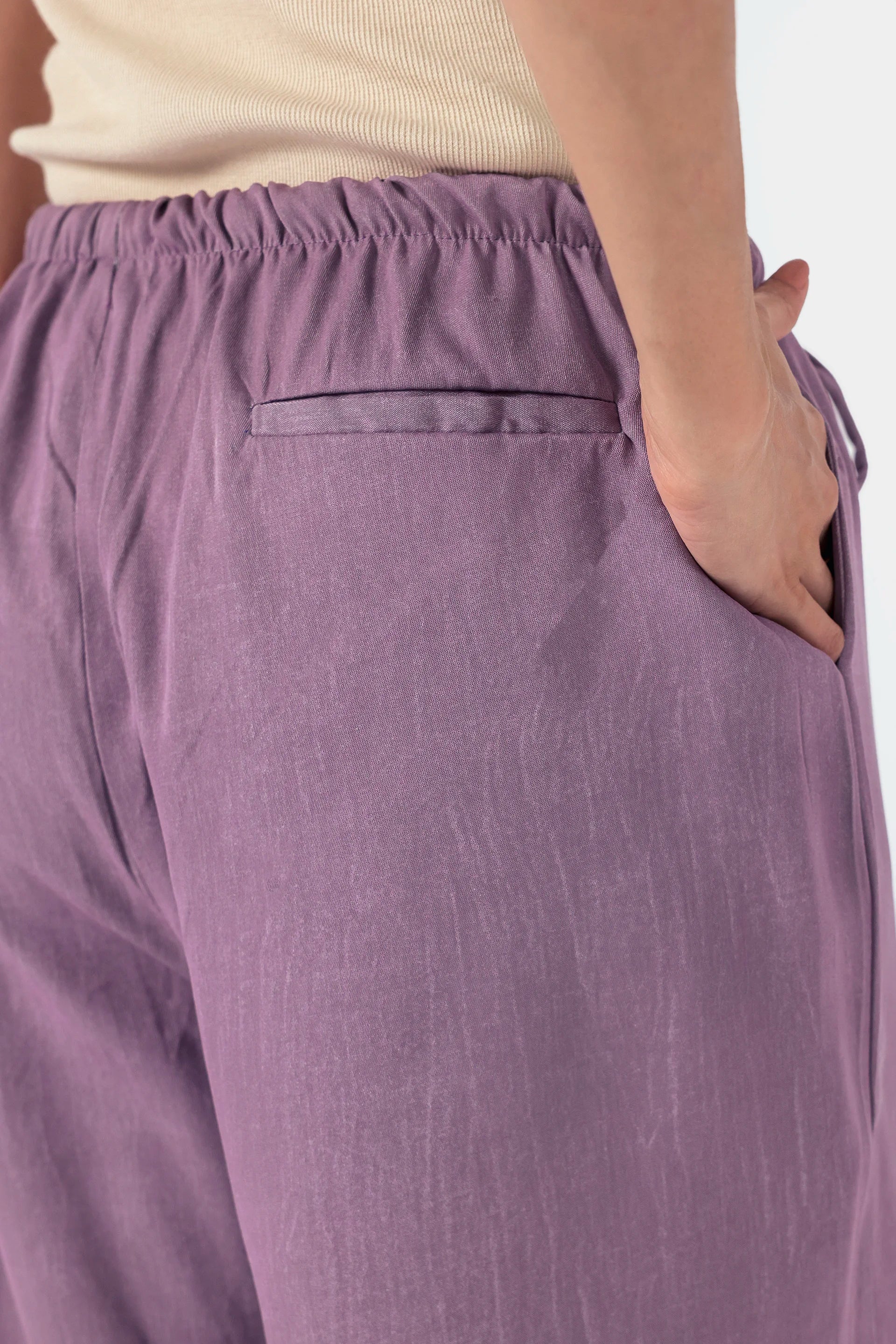 Textured Drawstring Trousers - Cougar Clothing