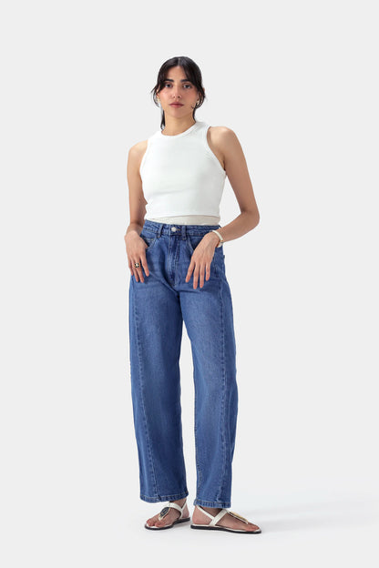 Wide Leg Jeans - Cougar Clothing