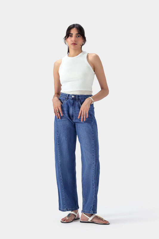 Wide Leg Jeans - Cougar Clothing