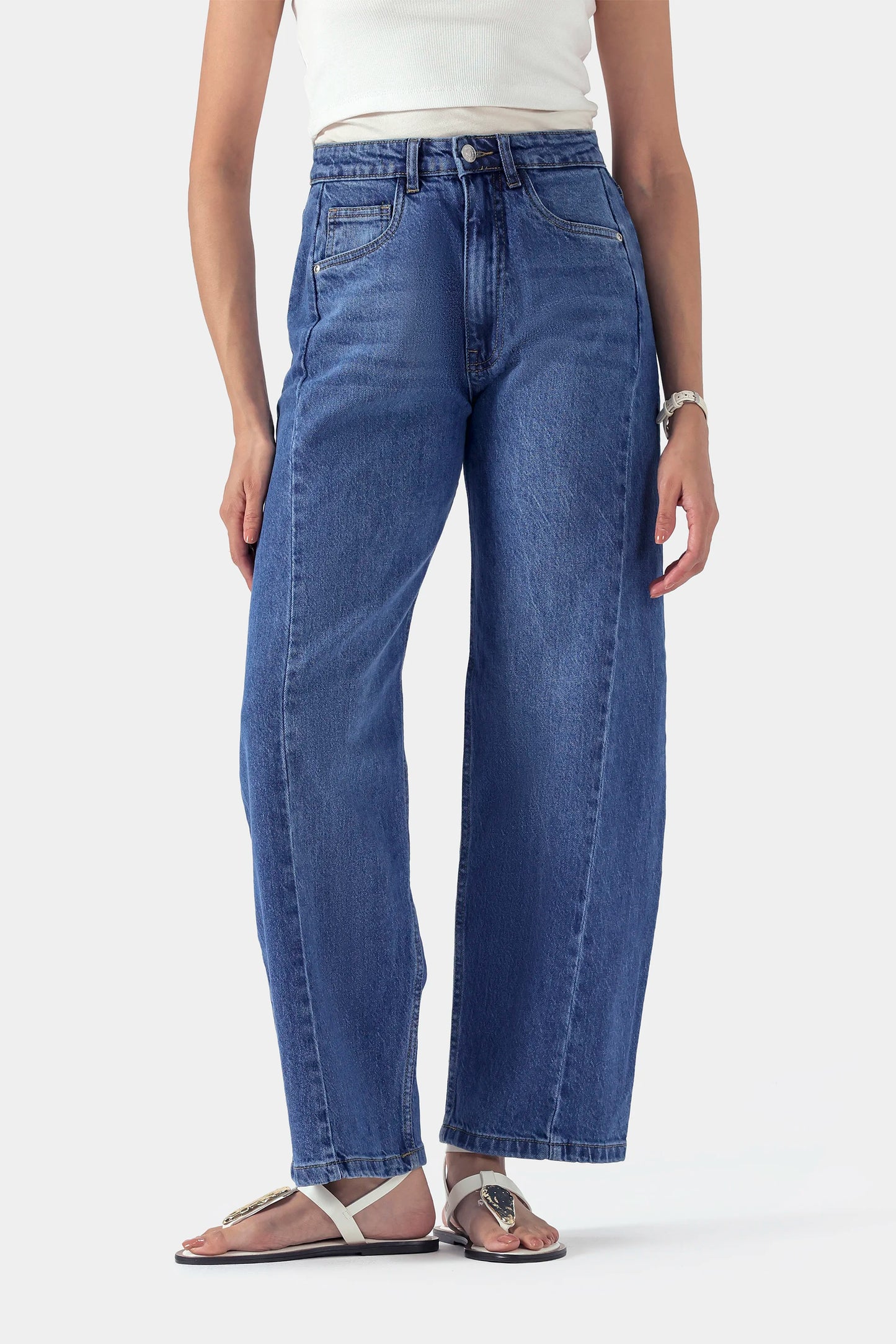 Wide Leg Jeans - Cougar Clothing