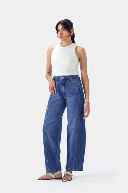 Wide Leg Jeans - Cougar Clothing