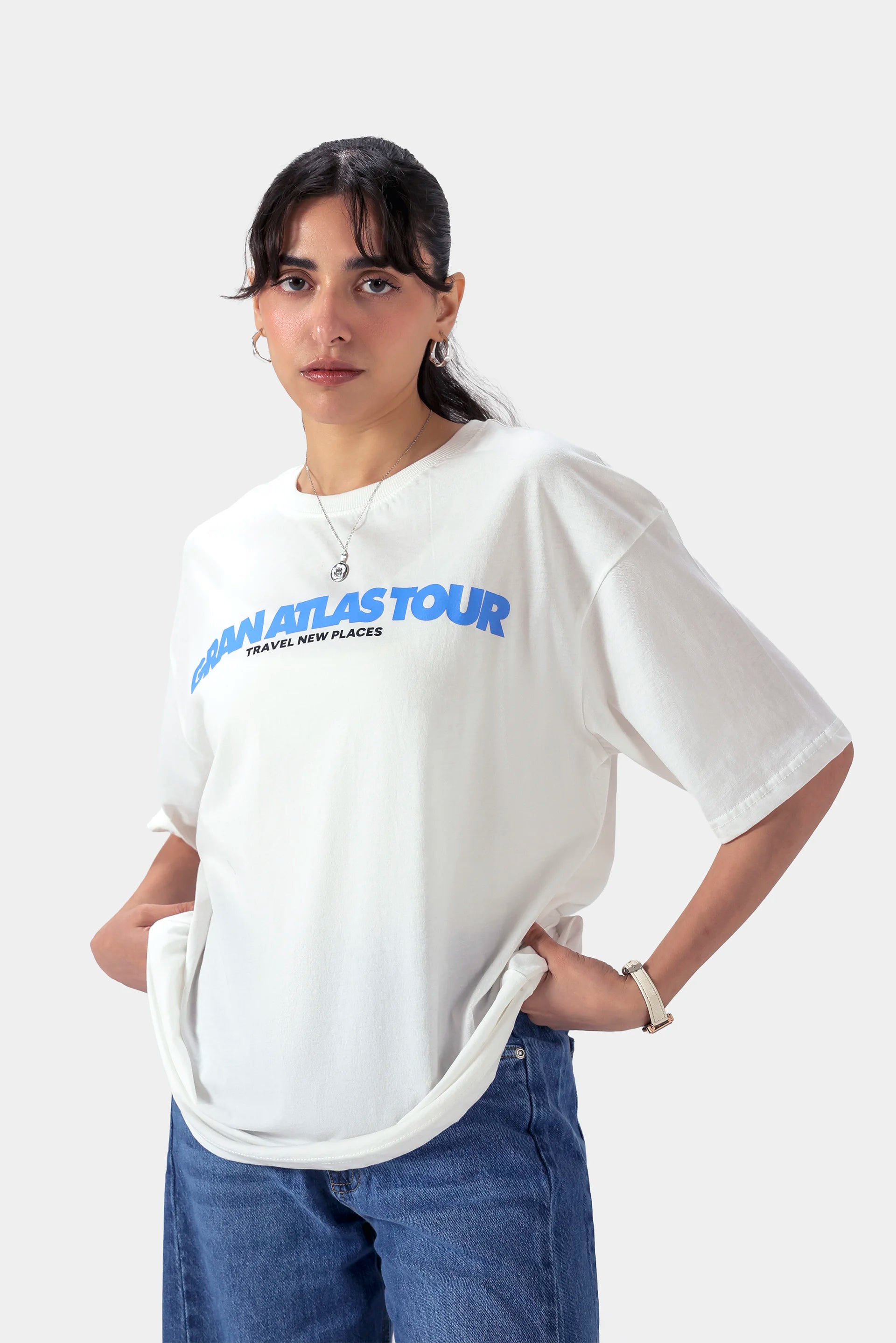 Graphic Oversized T-Shirt - Cougar Clothing