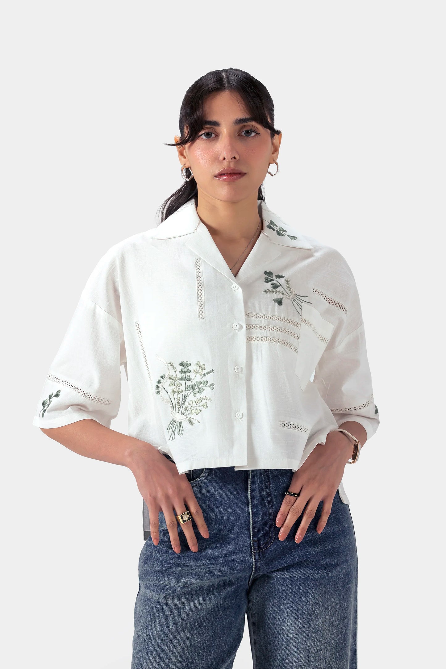 Embroidered Shirt - Cougar Clothing