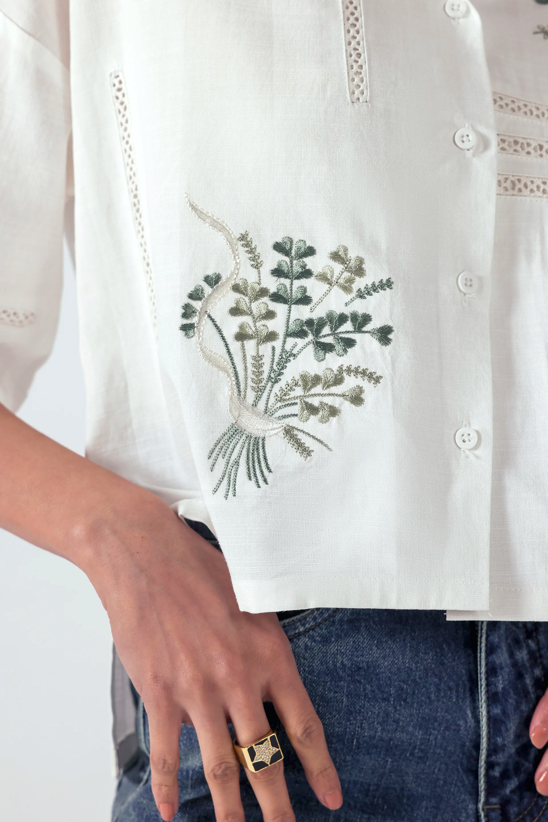 Embroidered Shirt - Cougar Clothing