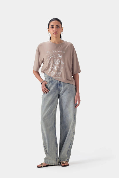 St.Tropez Graphic T-Shirt - Cougar Clothing