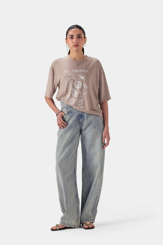 St.Tropez Graphic T-Shirt - Cougar Clothing