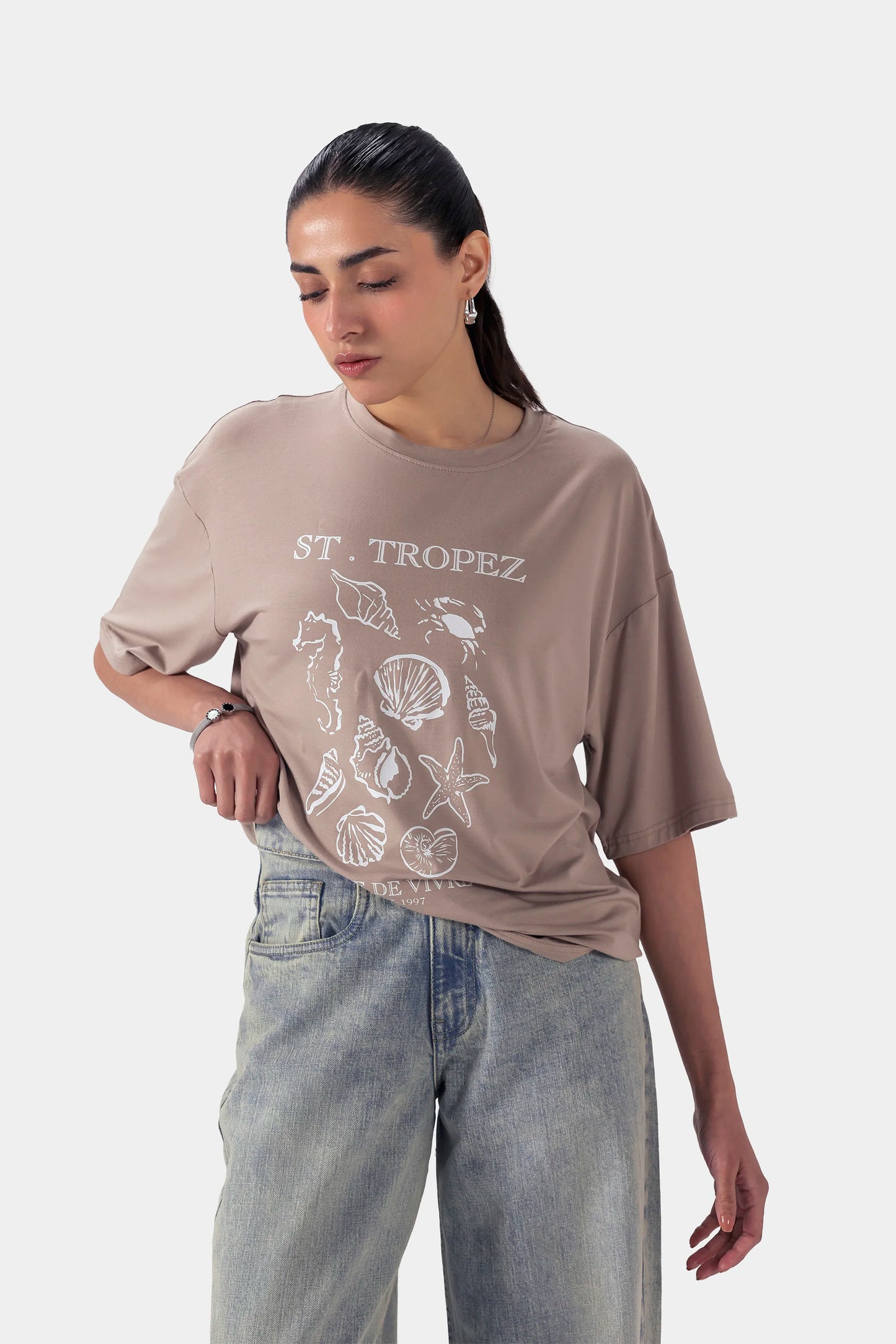 St.Tropez Graphic T-Shirt - Cougar Clothing