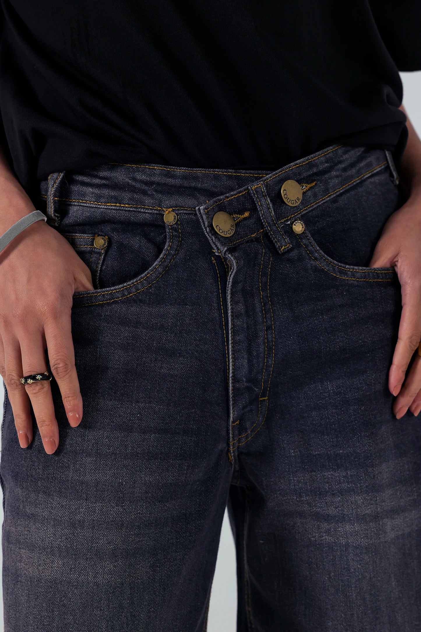 Wide Leg Jeans - Cougar Clothing