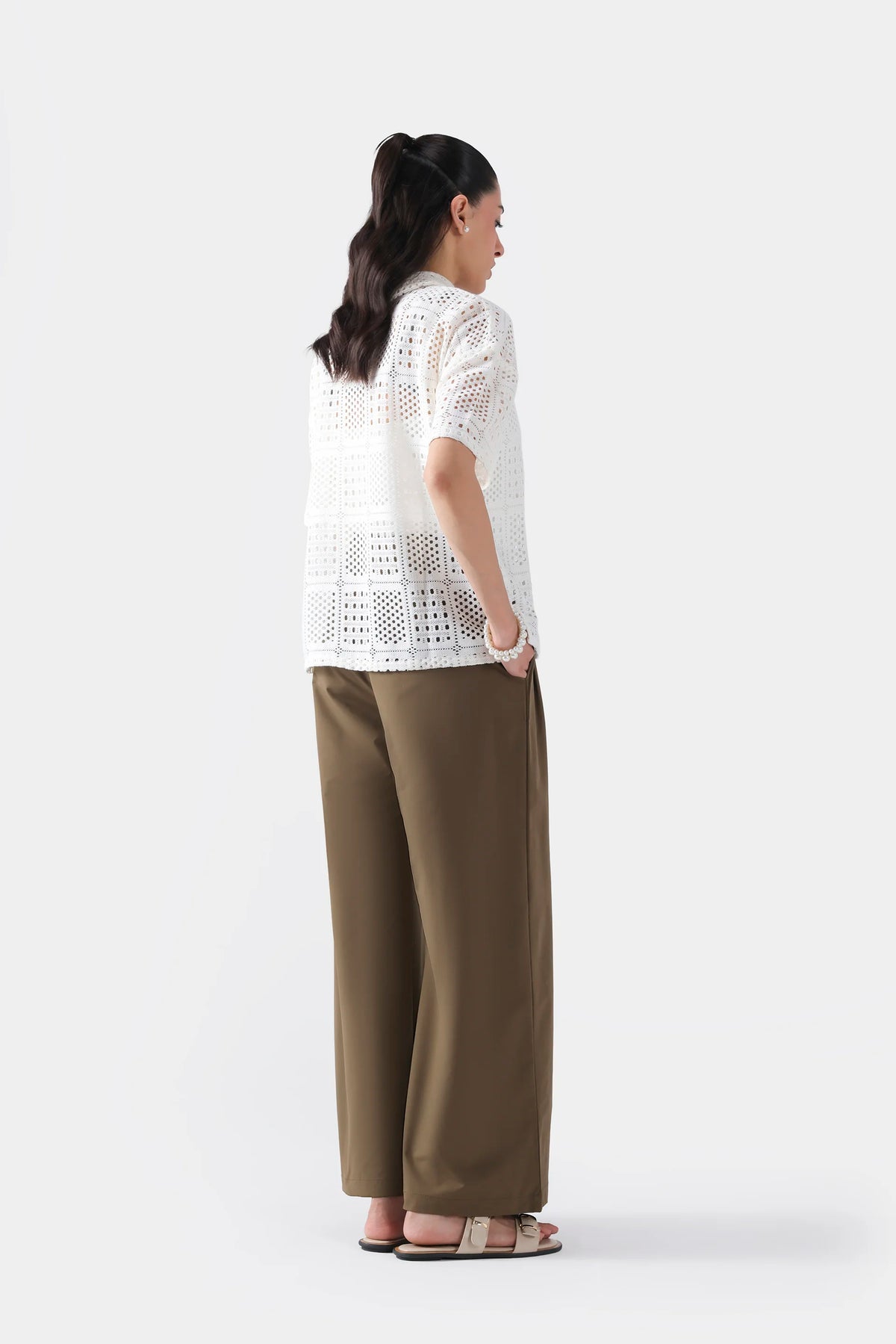 Textured Net Shirt - Cougar Clothing