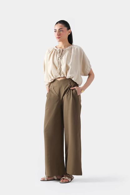 Elasticated Kimono Top - Cougar Clothing