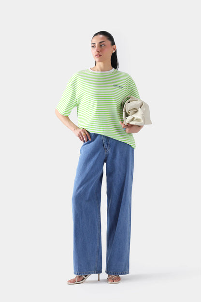 Striped Jersey T-Shirt - Cougar Clothing
