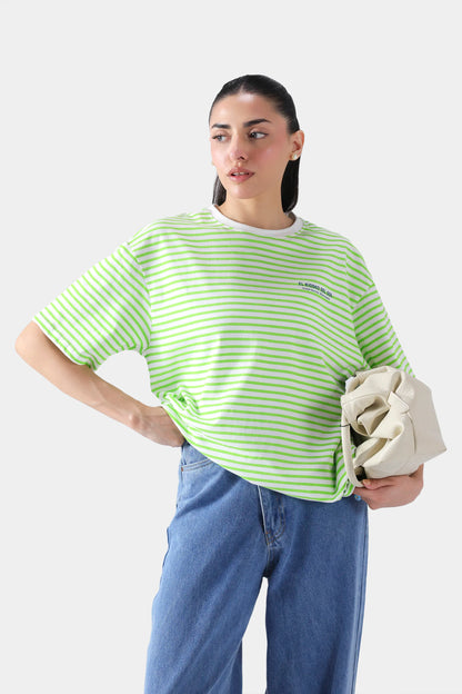 Striped Jersey T-Shirt - Cougar Clothing