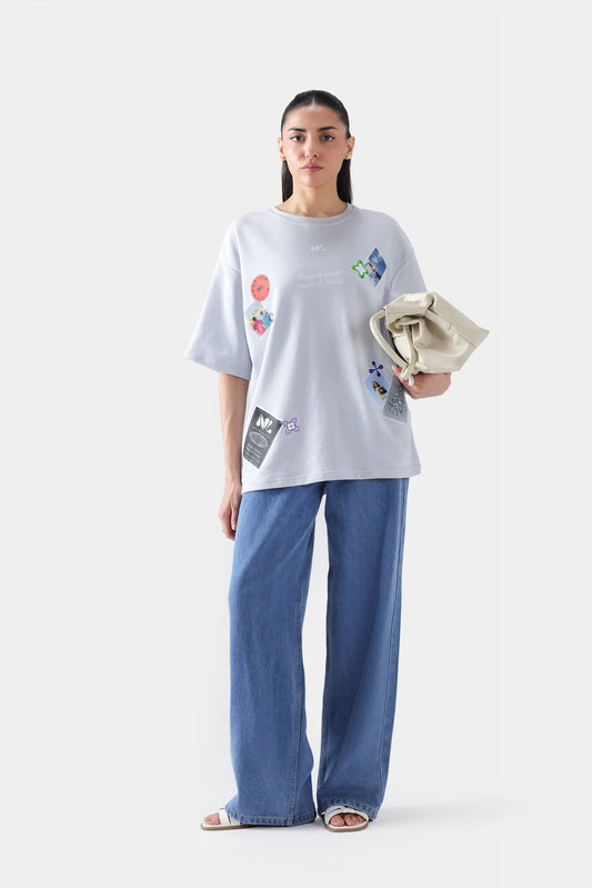 Postcard Print T-Shirt - Cougar Clothing