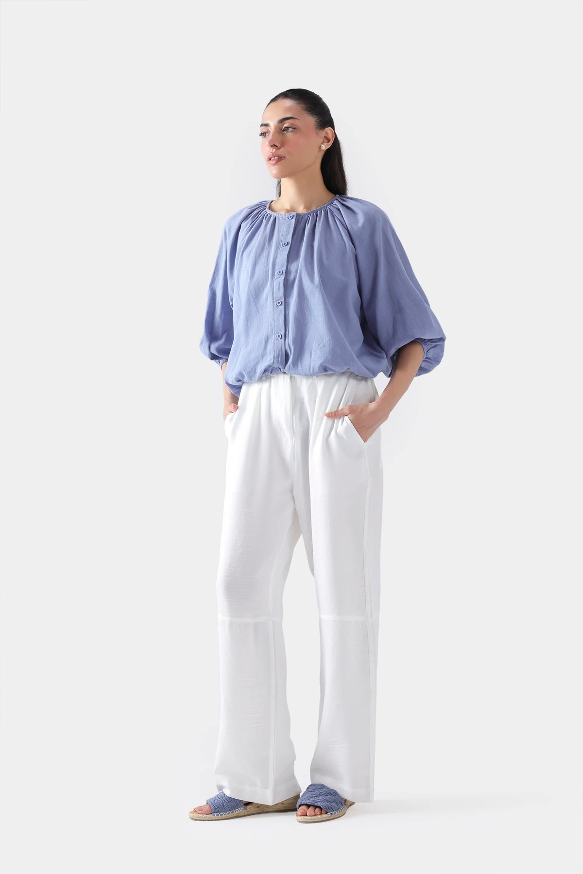 Casual Pants With Waist String - Cougar Clothing
