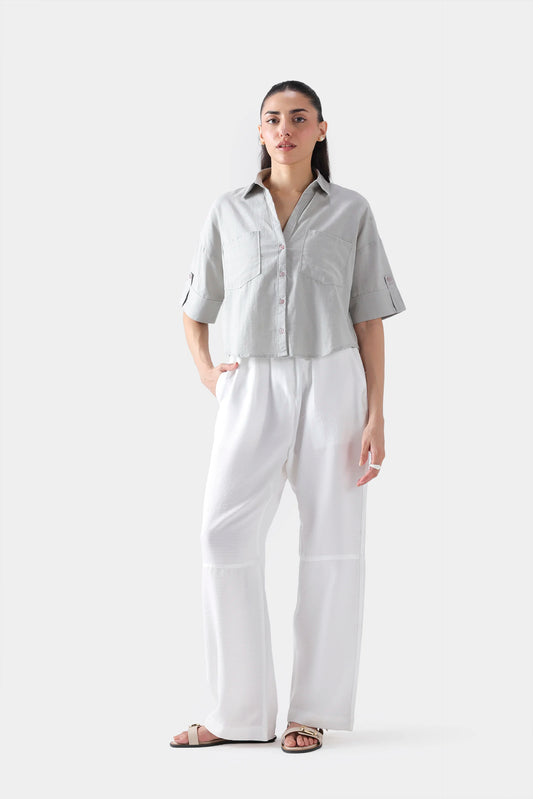 Shirt With Patch Pockets - Cougar Clothing