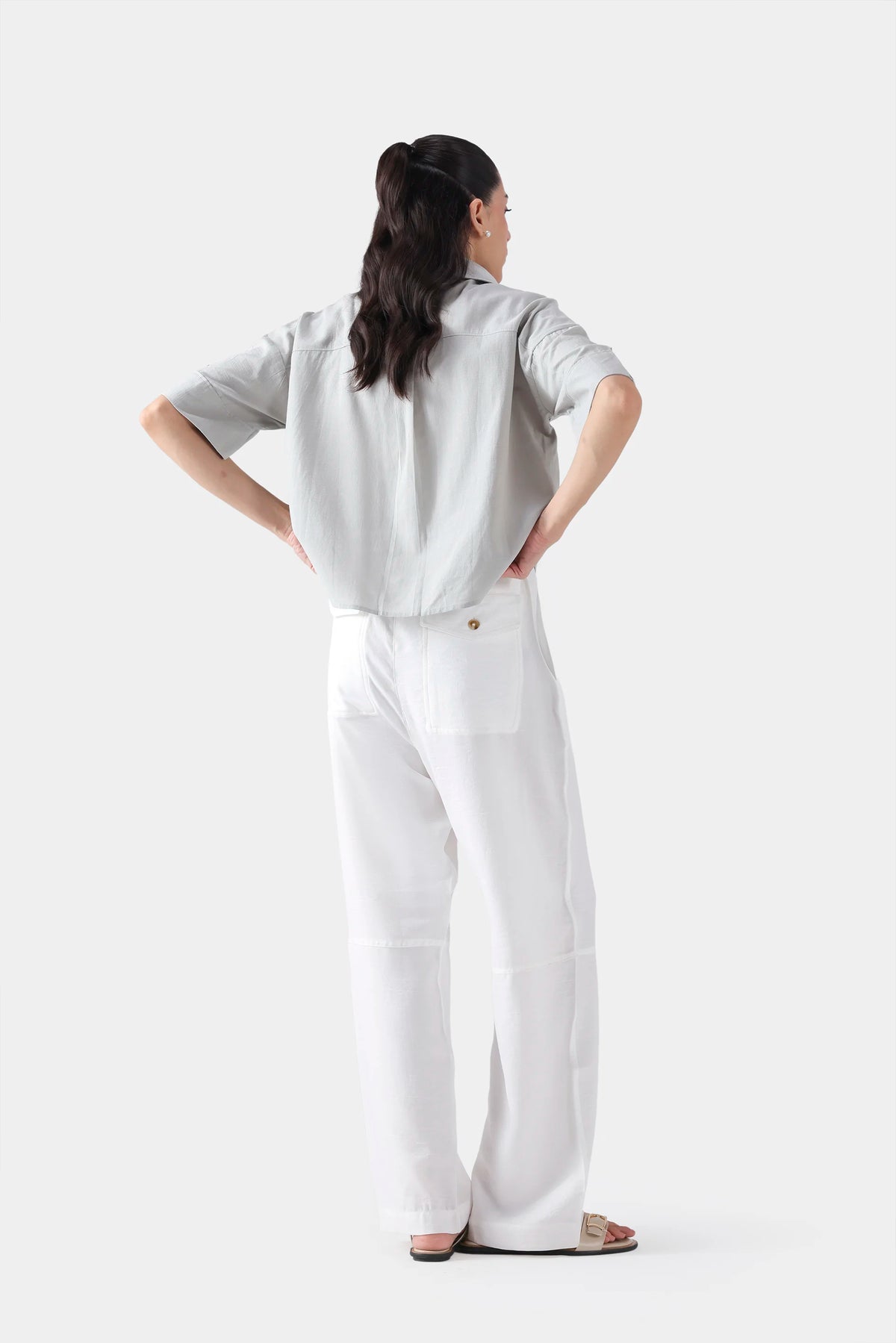 Shirt With Patch Pockets - Cougar Clothing