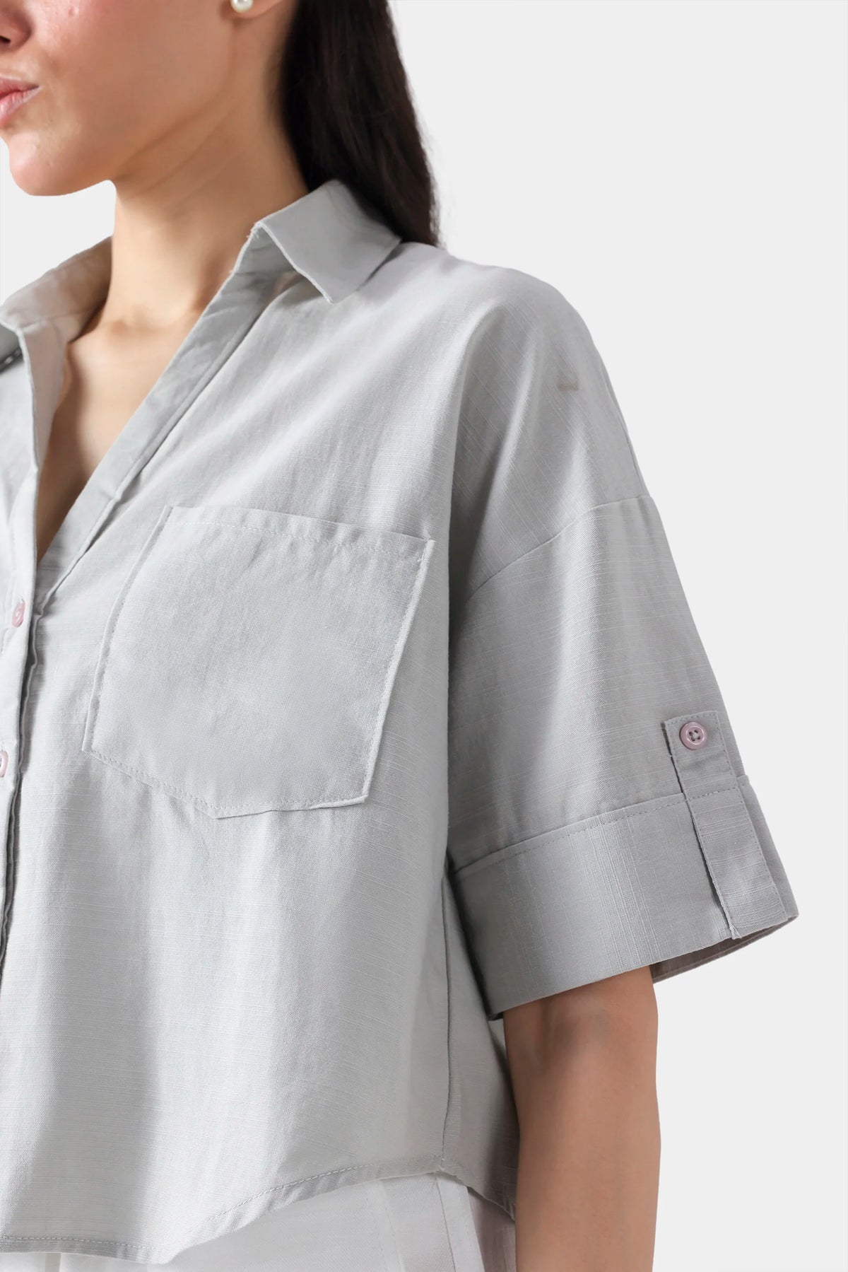 Shirt With Patch Pockets - Cougar Clothing