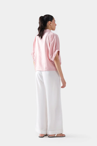 Kimono Shirt With Elasticated Sleeves - Cougar Clothing