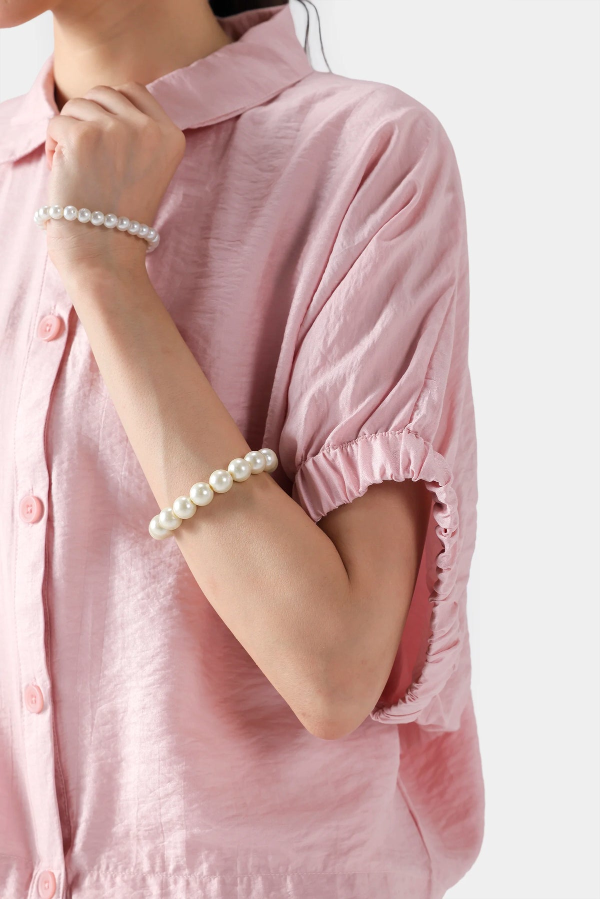 Kimono Shirt With Elasticated Sleeves - Cougar Clothing