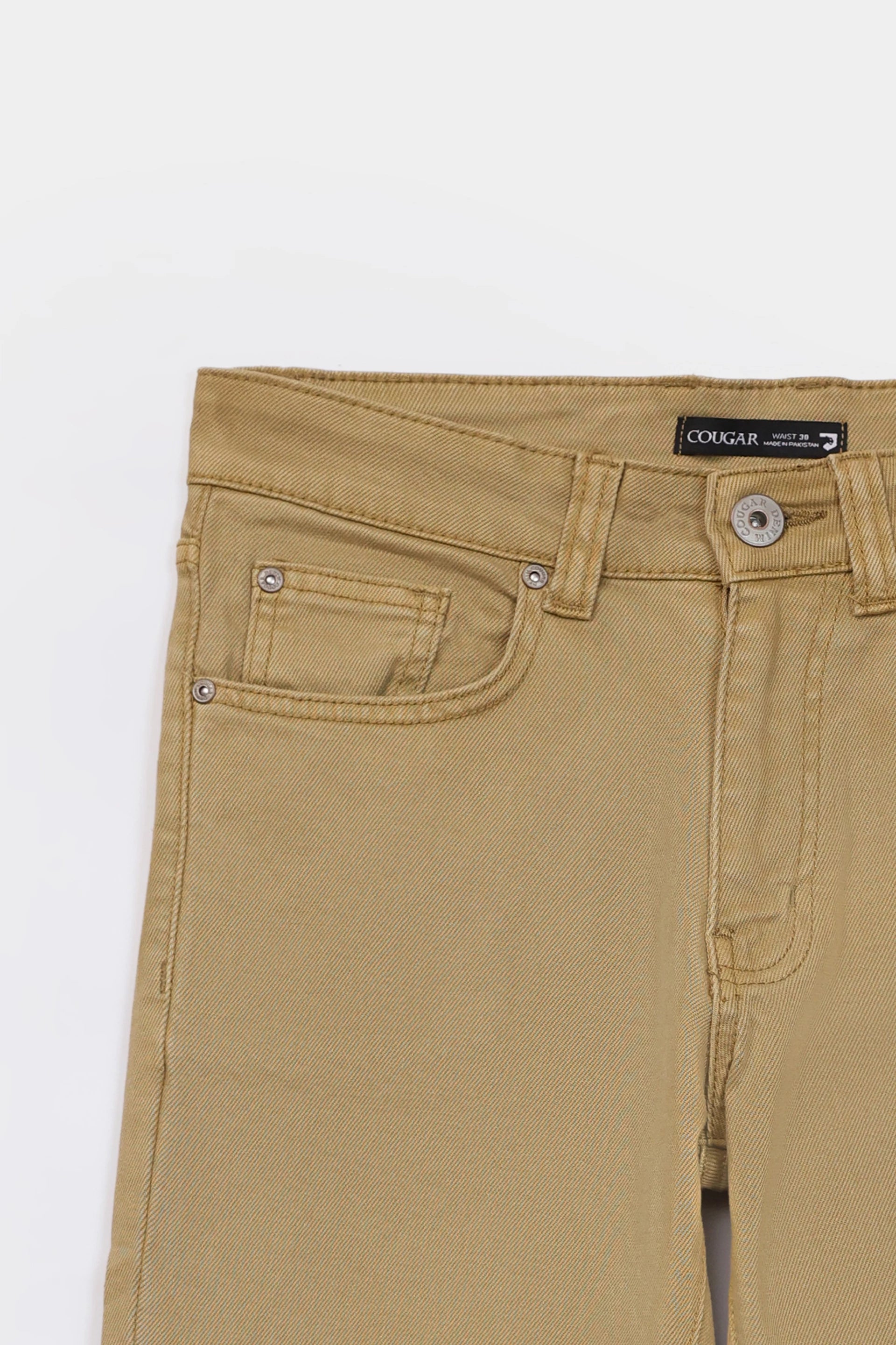 Slim Fit 5 Pockets Pants - Cougar Clothing