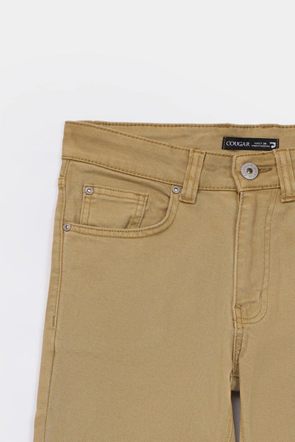 Slim Fit 5 Pockets Pants - Cougar Clothing