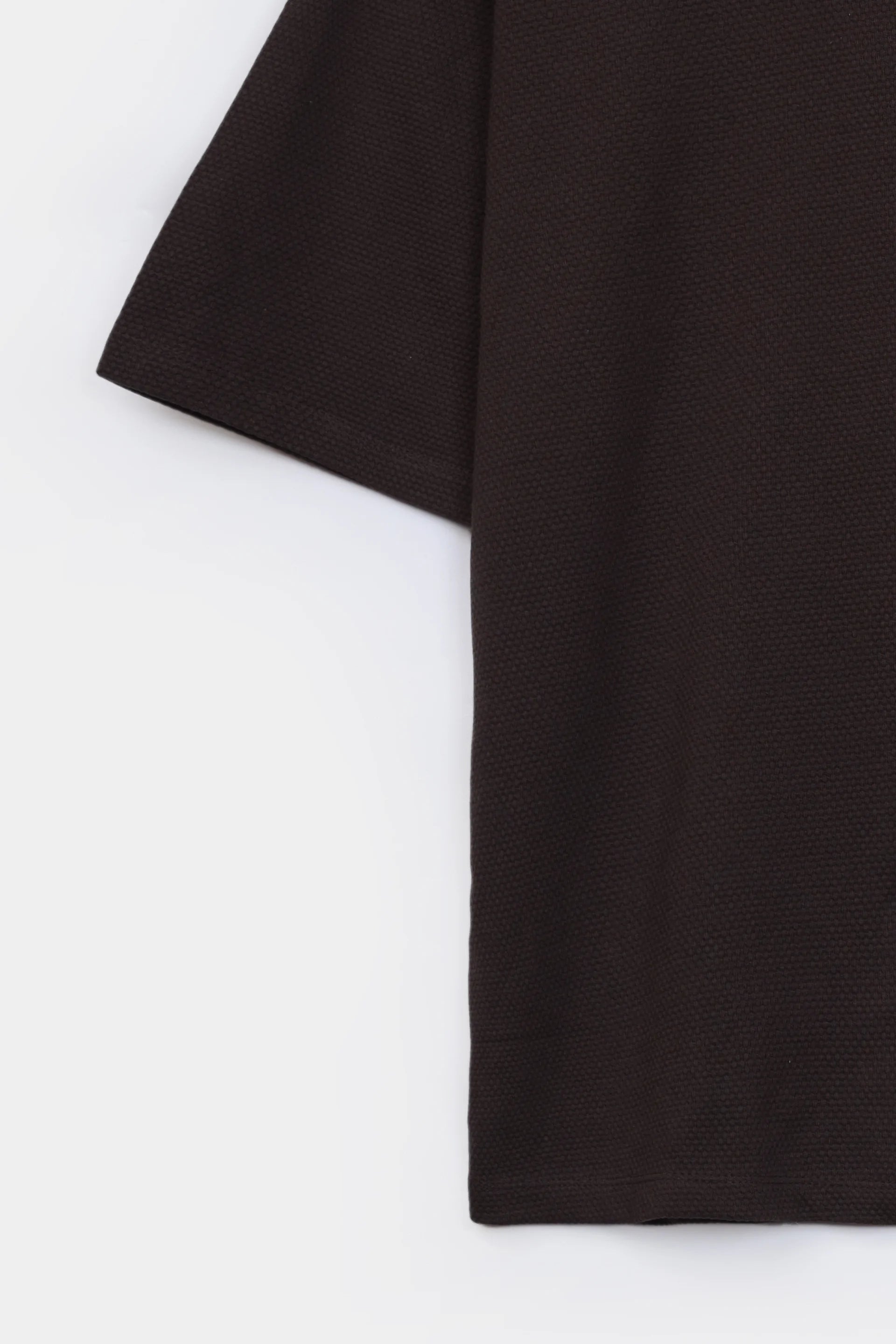 Popcorn Knit Boxy Shirt - Cougar Clothing