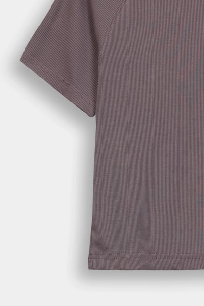 Raglan Knit T-Shirt - Cougar Clothing