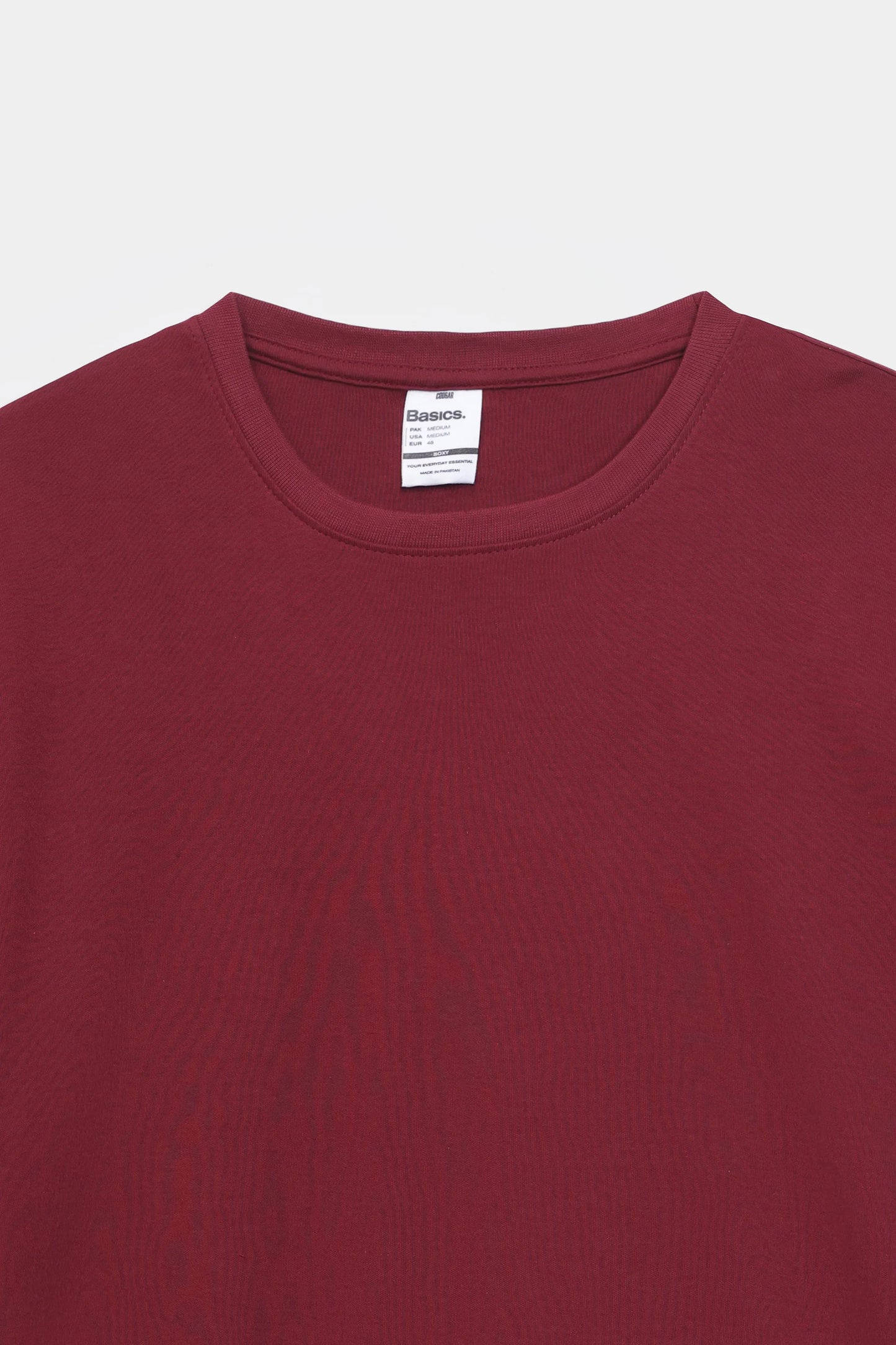 Boxy Interlock T-Shirt - Cougar Clothing