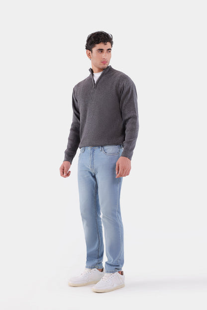 Quarter Zip Sweater - Cougar Clothing