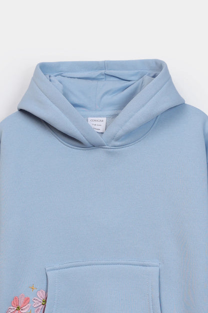 Embroidered Fleece Hoodie - Cougar Clothing