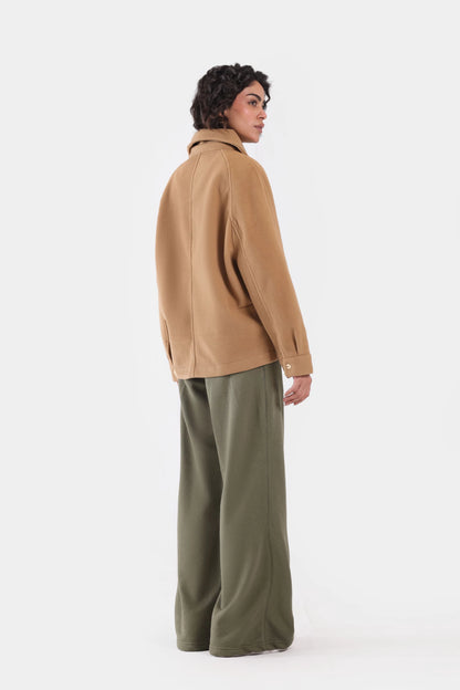 Tweed Buttoned Jacket - Cougar Clothing