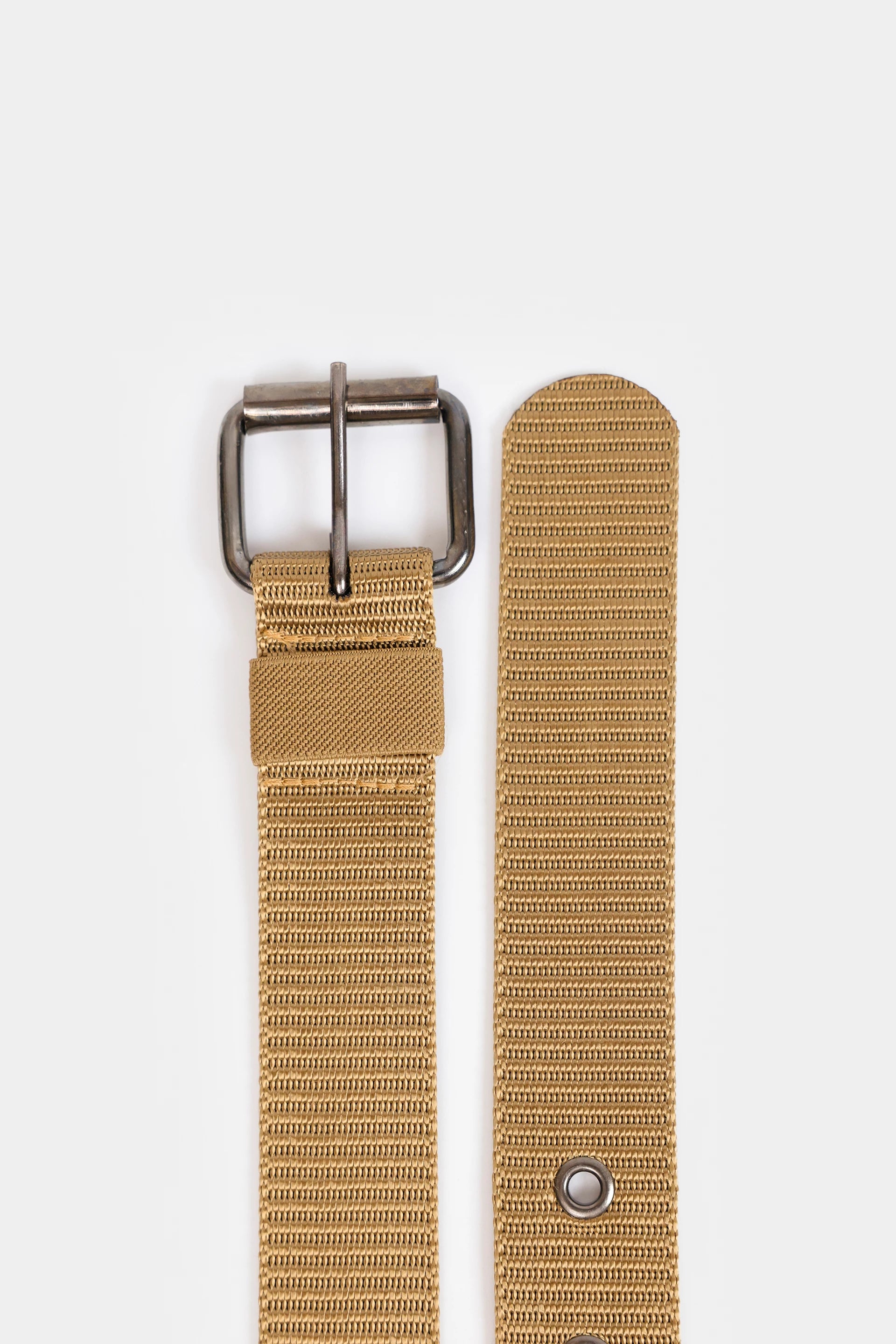 Webbing Belt With Metal Eyelets - Cougar Clothing