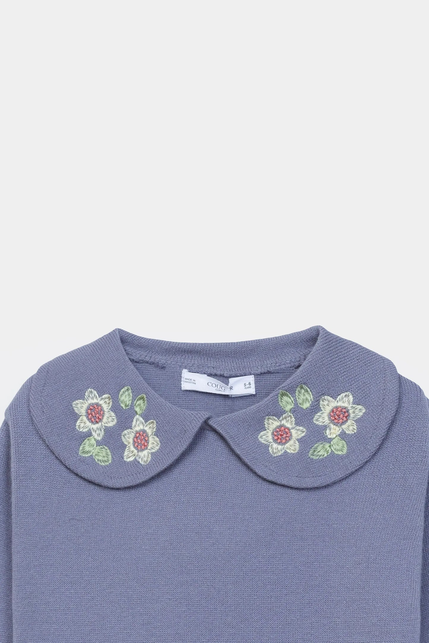 Peter Pan Collared Sweater - Cougar Clothing